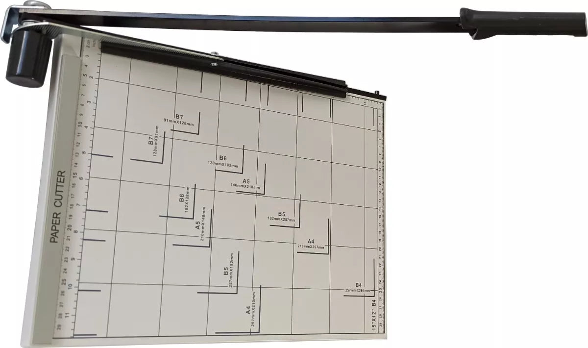 Guillotina Cortadora Papel Base Metal 15 Pulg 38cm