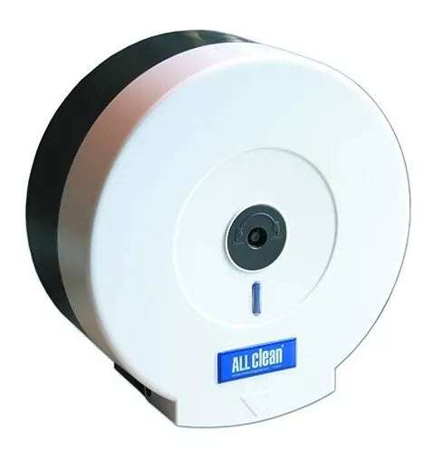 Dispensador De Papel Jumbo 9´ Blanco/negro/azul