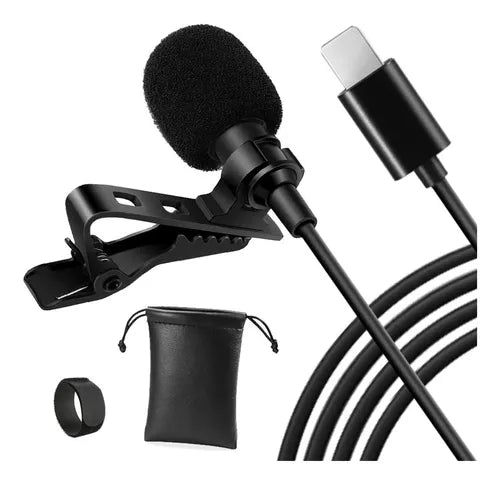 Microfono Balita Lavalier Cable 1,5m Tipo C