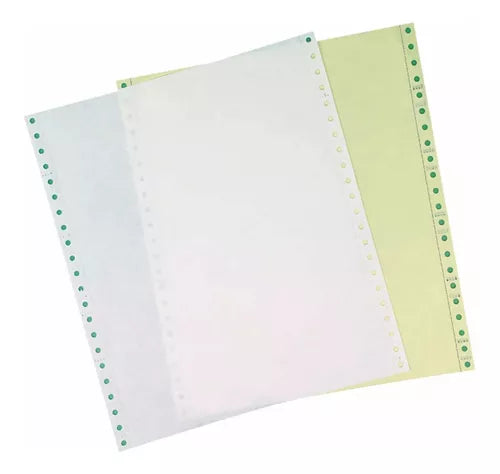 Papel Forma Continua 9 1/2 X 11 1p Tamaño Carta 1 Partes x 1000F