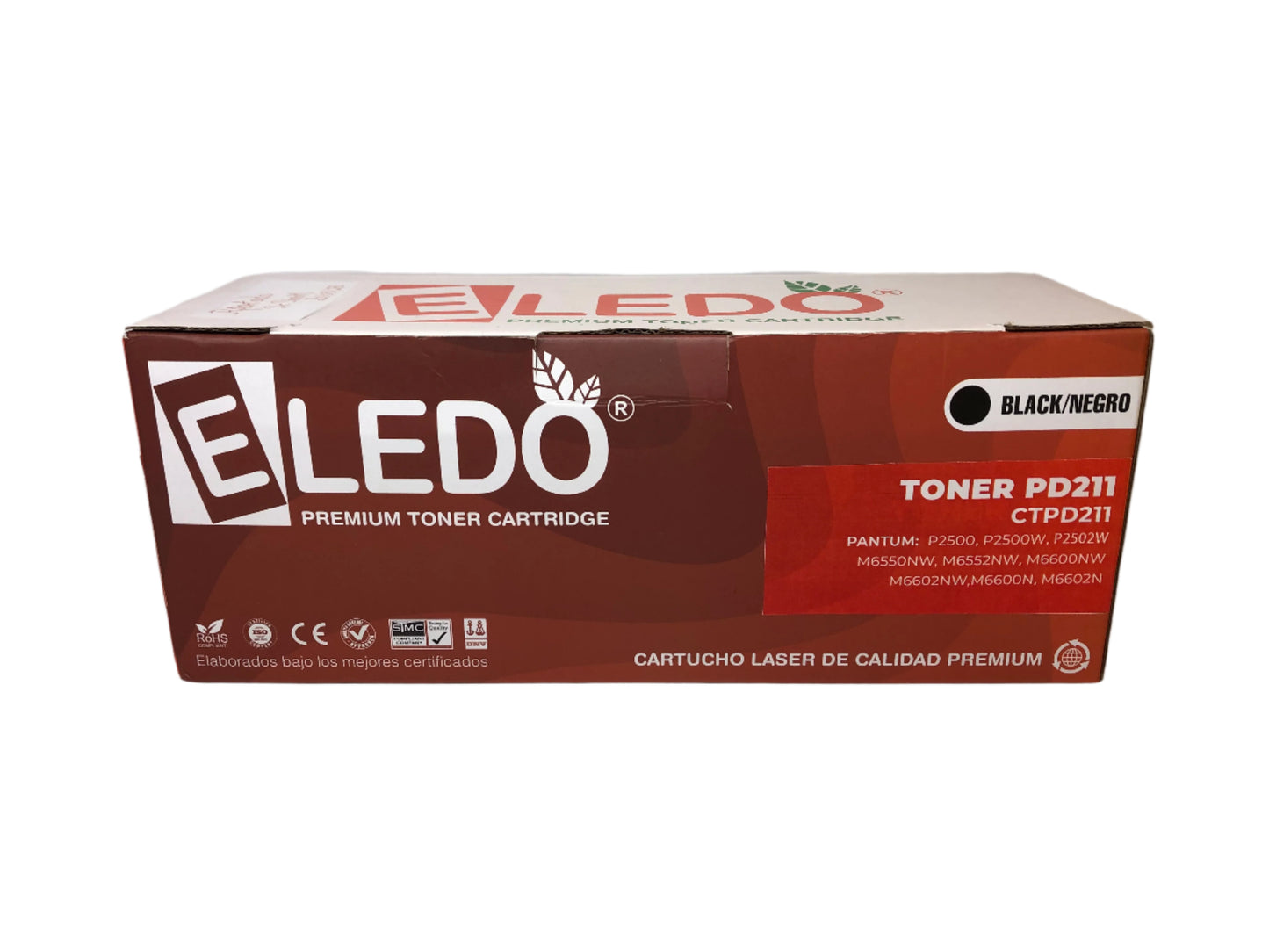 Tóner Eledo Compatible Pantum Negro PD211 P2500 P2502