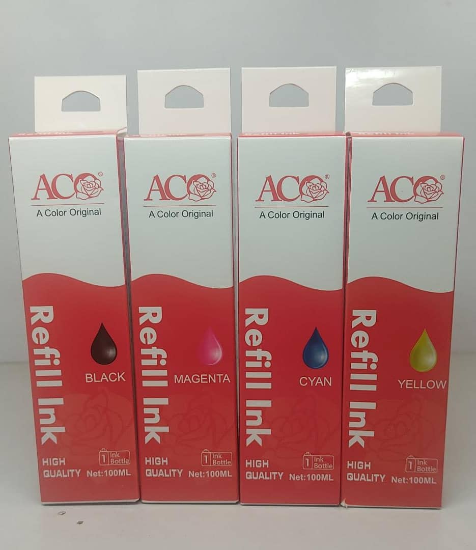 Tintas Compatibles para Impresoras Epson/Canon/HP Marca AOC