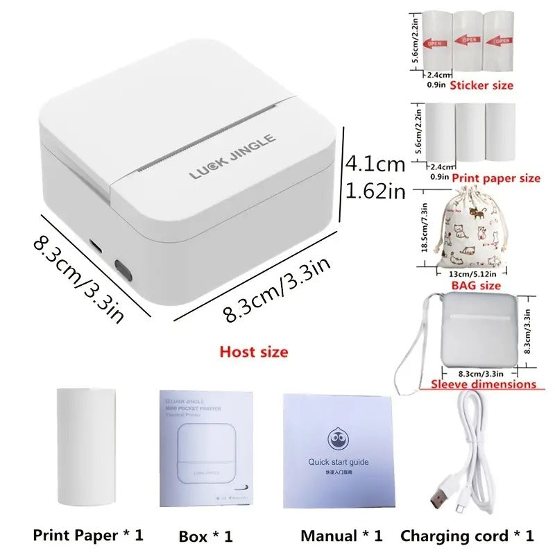 Impresora Luck Jingle Fotografía Térmica Oficinatuya #781138096