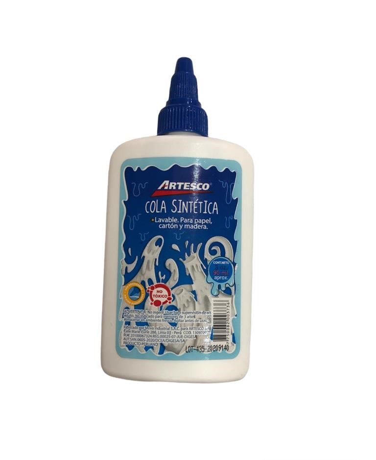 Goma Pega Cola Sintética Artesco 3oz.