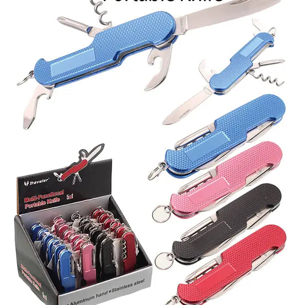Multi Functional Portable Knives Cuchillo portatil multifuncional 5 en 1 X Mayor