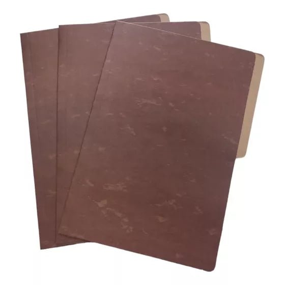 Carpeta Popular Fibra Tamaño Oficio generica - oficinatuya