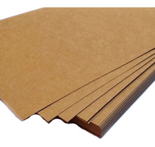 Carton Marron Calibre 22 80x100 X5 Unidades - oficinatuya