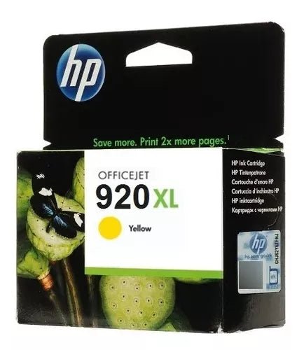 Cartucho Hp 920 Xl Amarillo Cd974al - oficinatuya