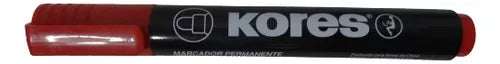 Kores Red Permanent Marker