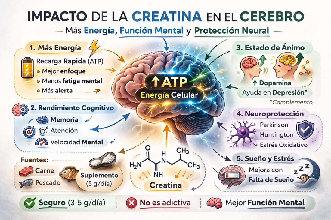 Mas alla del Gimnasio la Creatina es buena???