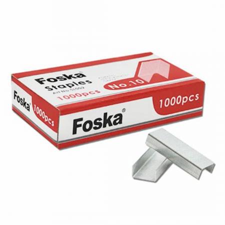 Grapas Foska  Lisa # 10 presentacion 1000 piezas marca Foska