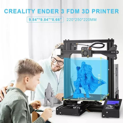 Impresora Creality 3d Ender 3 (8.6 X 8.6 X 9.8 Pulgadas)