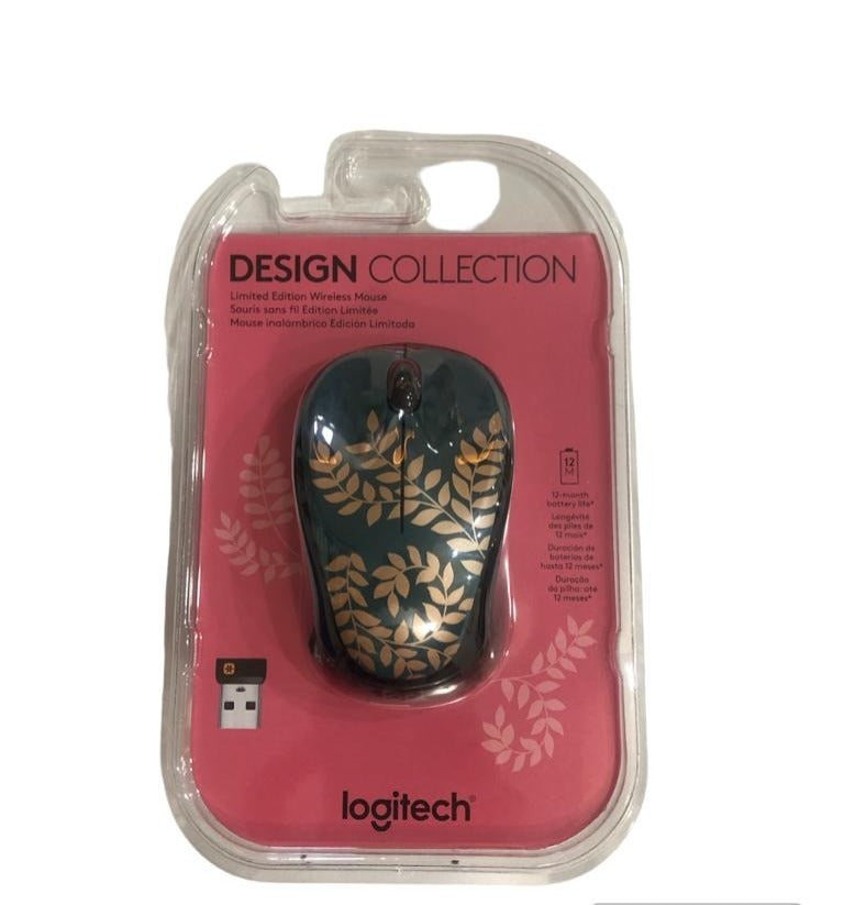 Mouse Logitech Design Colletion Golden Garden