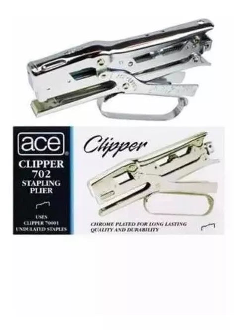Engrapadora Ace Clipper #702 Tipo Alicate, Metálica