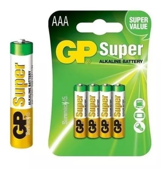 Baterias Pilas Gp Super Aa 1.5 Volts