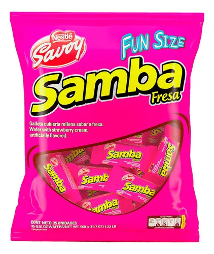 Mini Samba fresa 16gr Bolsa x35unds