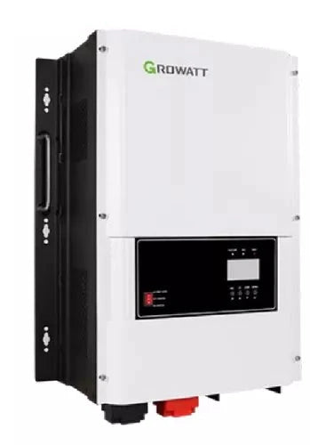 Inversor Corriente Electricidad energia Solar Hibrido Growatt SPF 12000 DVM-MPV 48VDC