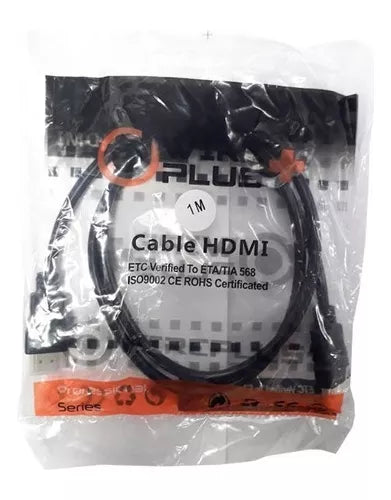 Cable Hdmi 1mt 1080p Wire+plus