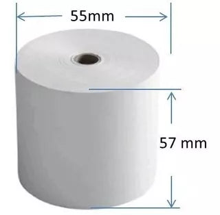 Rollo De Papel Bond 57x55mm