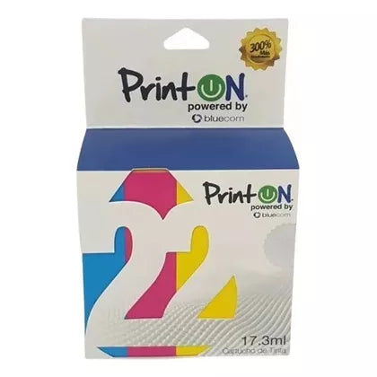 Cartucho Hp 22 Printon tricolor