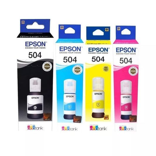 Tintas Epson 504 Ecotank