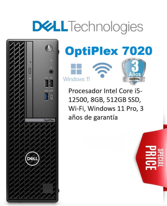 Computadora i5 dell 8 ram 500 4ta gen