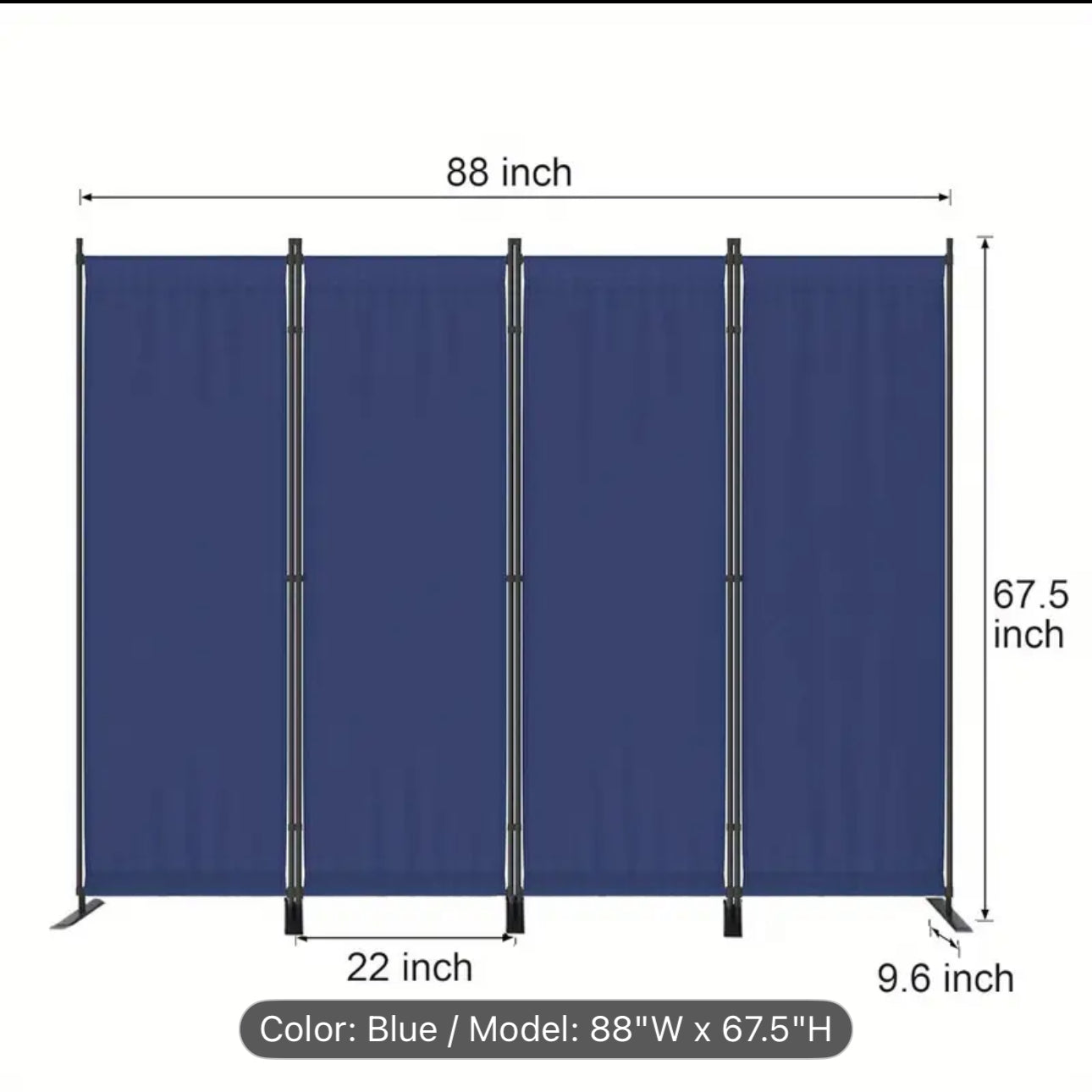 Pared falsa para divisiones estudios oficinas o casas