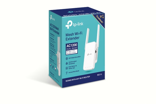 Extensor de Rango Wi-FI TP-Link OneMesh RE315 AC1200