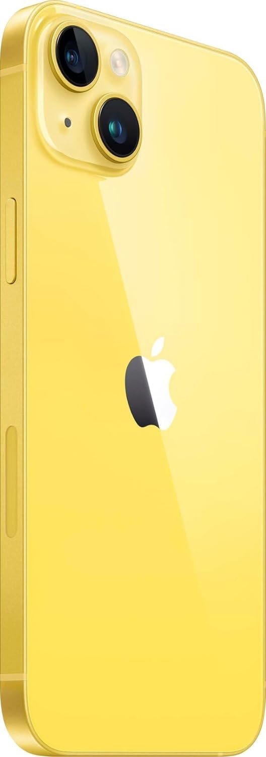 Apple iPhone 14 telefono celular smartphone 256GB - Yellow - Desbloqueado - Dual eSIM ( Reacondicionado) - oficinatuya