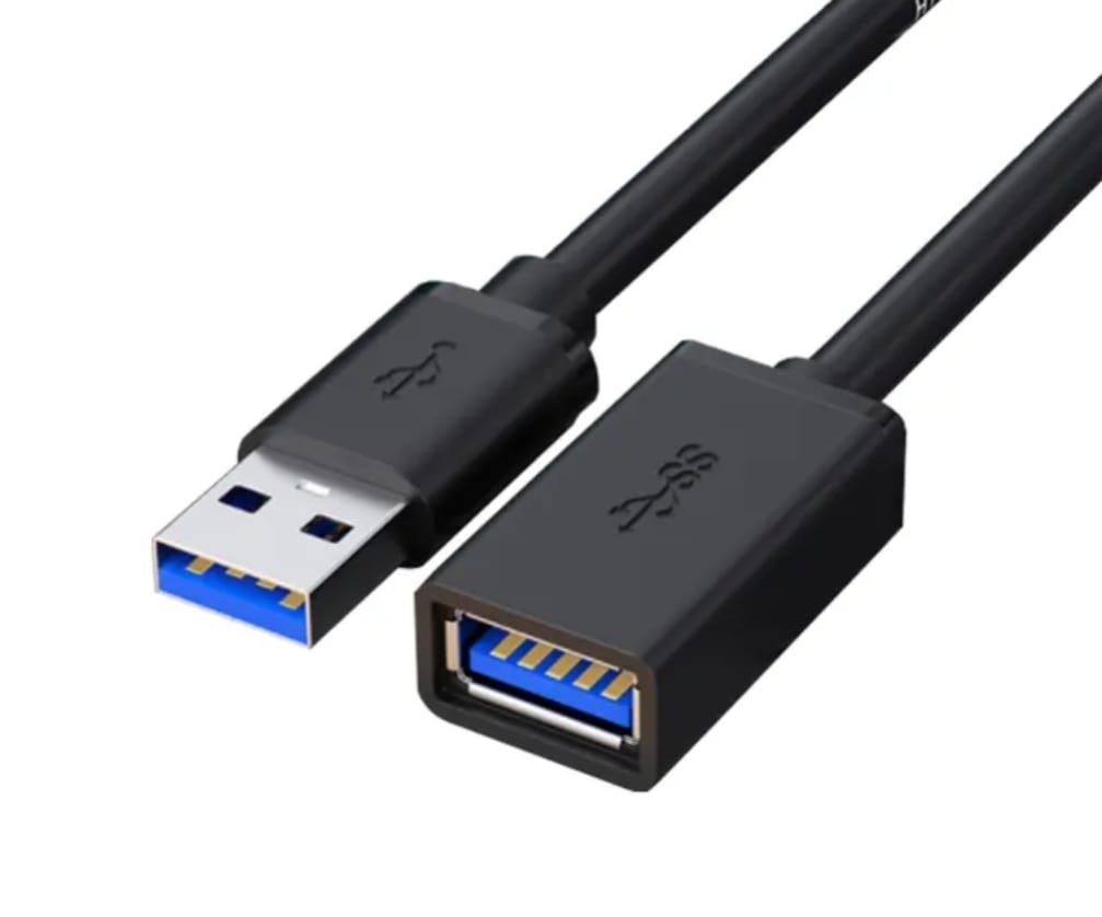 Cable de extensión macho a hembra 1,5m USB 3.0 - oficinatuya