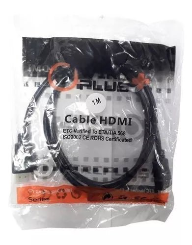 Cable Hdmi 1mt 1080p Wire+plus - oficinatuya