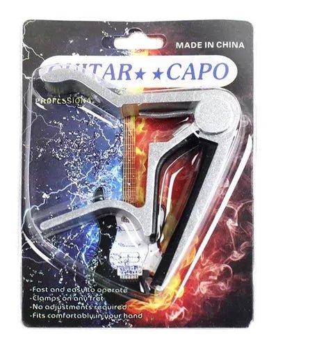 Capotraste Para Guitarra De Aluminio. - oficinatuya