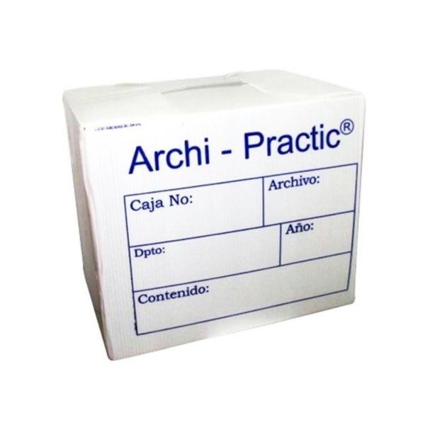 Archicomodo Caja Archivador Plastico Marca Archi Practic.